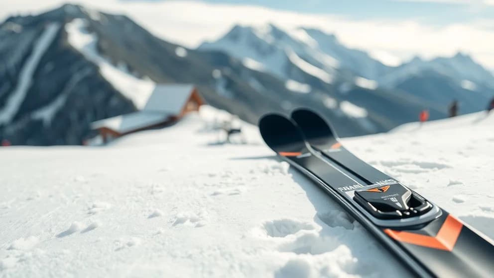Fischer skidor alpint för snöiga slalombackar