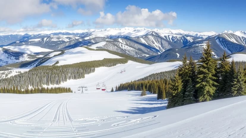 Sierra Nevada skidåkning